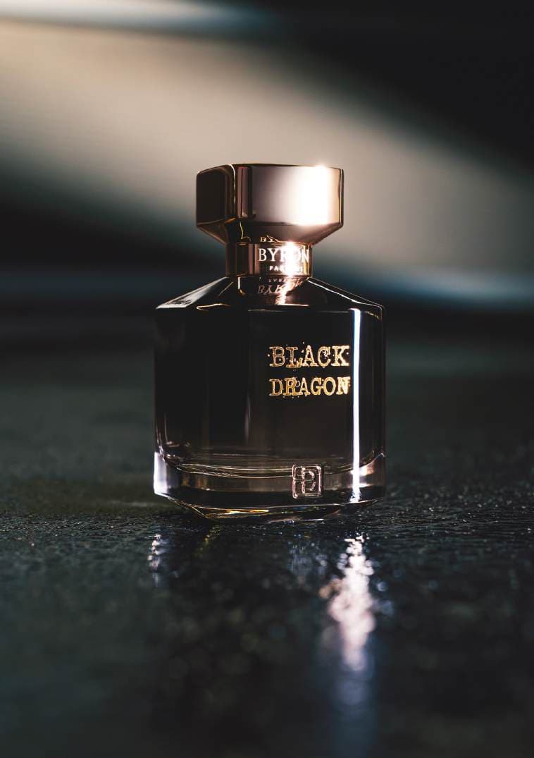 Flacon du parfum Black Dragon par Byron Parfums