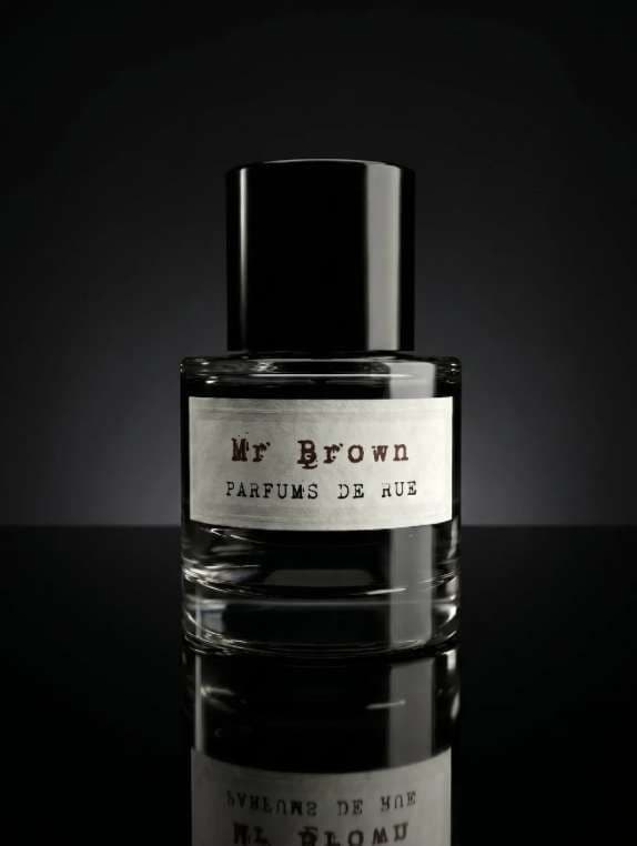 Flacon du parfum Mr Brown par Parfums de Rue