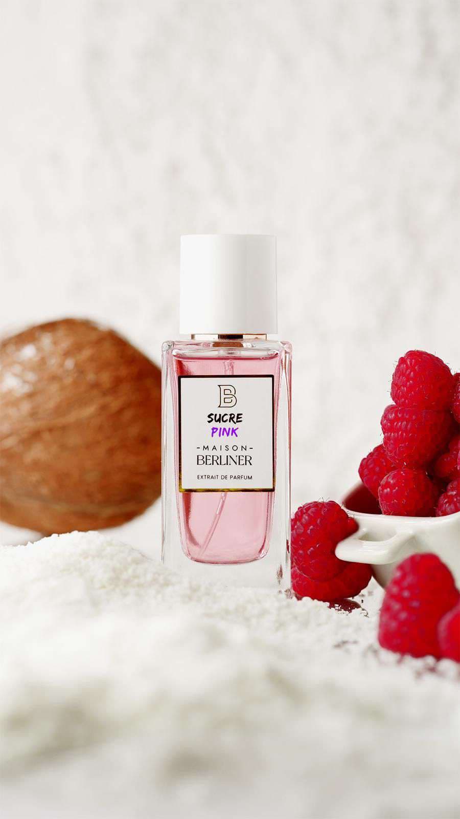 Flacon du parfum Sucre Pink par Maison Berliner