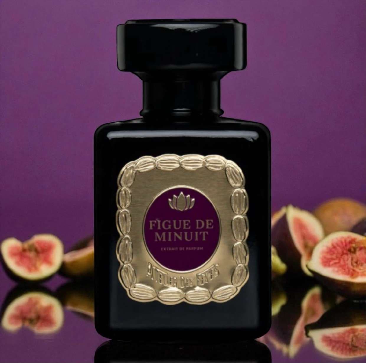 Flacon du parfum Figue de Minuit par Atelier des Fèves