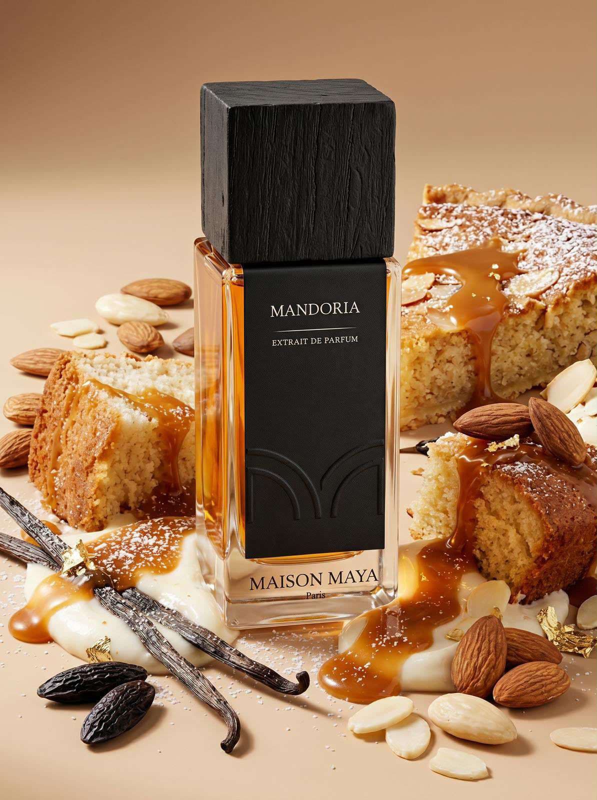 Flacon du parfum Mandoria par Maison Maya