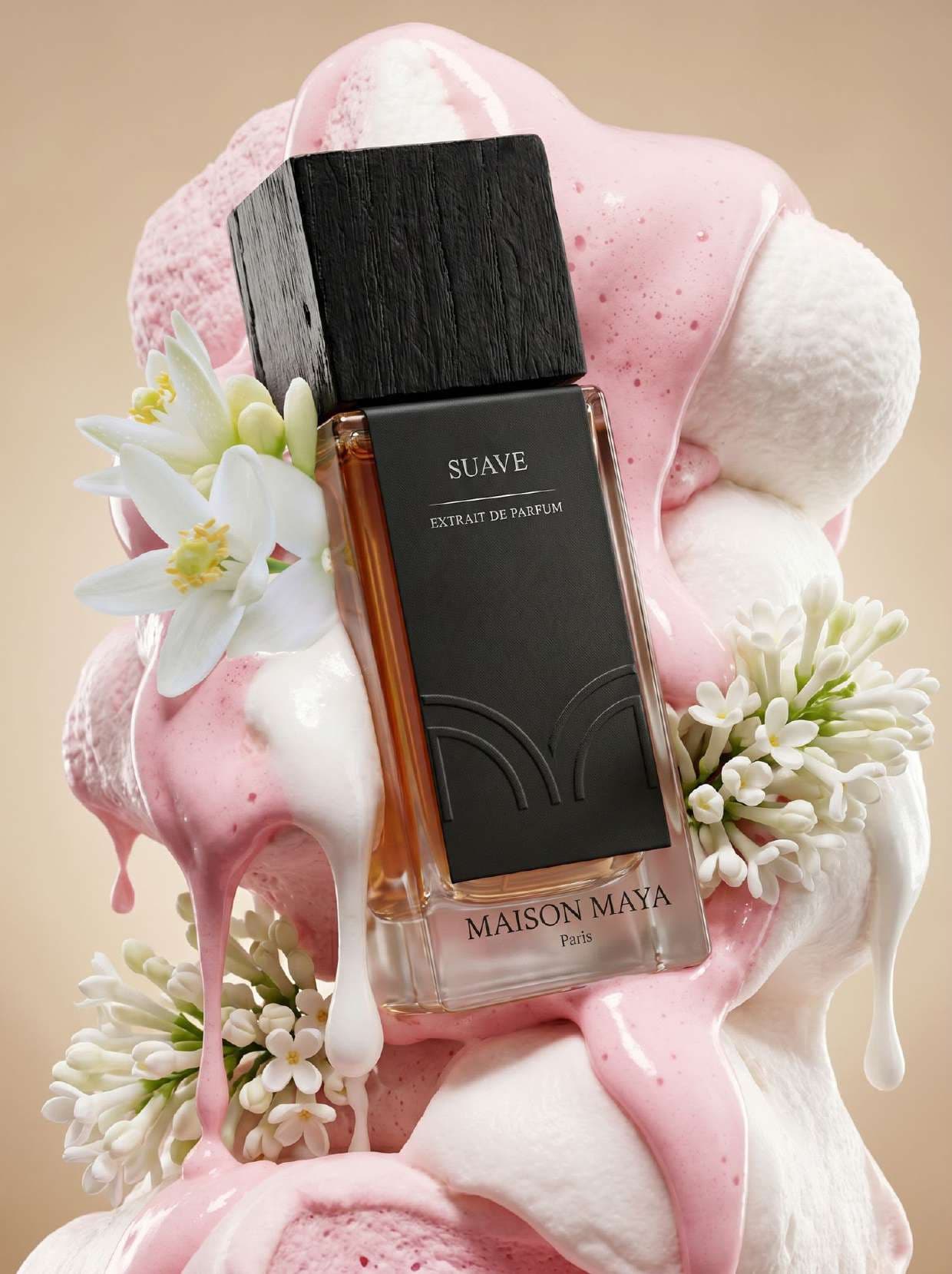 Flacon du parfum Suave par Maison Maya
